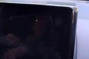 pulled over for a quick naughty rub in public layby