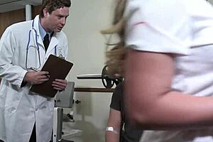 Blonde Milf Crushing The Doctor, Licking Gaping Asshole In Lingerie With Shaved Pussy And Shoes