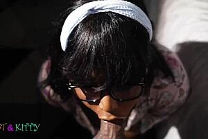 easy access with itskittylove and itsthebeast - riding monster cock?