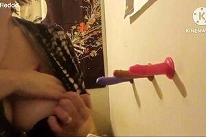 Three Rubber Cocks Throb!