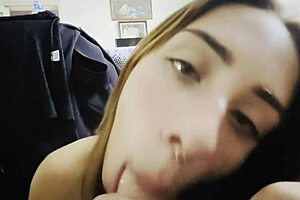 sensual blowjob with ball licking deepthroat wet sloppy domination