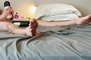 Amateur Uses Vibrating Toys For Intense Masturbation