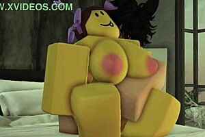 Hey, check out this noob slut in a bikini getting fucked hard by a femboy – so hot! 😈