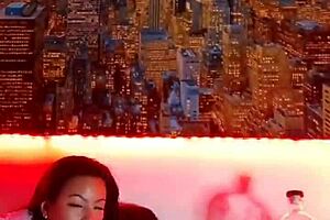 She says, 'Masturbate live with dildo.'