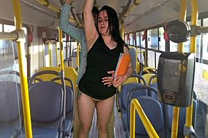 i got this student banged inside the bus in public, oh man