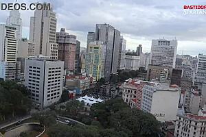 Luana Aguiar shows her pretty ass in this wet pussy scene.