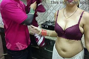 indian bhabhi hard fucked by devar in kitchen