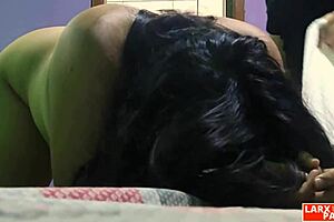 Room casting 9: Esther in DOGGYSTYLE, sucking ANUS madly, delicious from another point