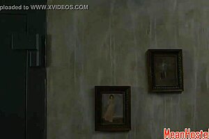 gagging redhead teen banged in rough action 😈