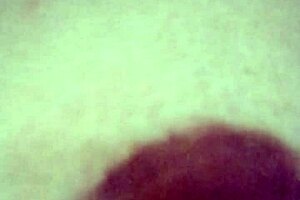 Latina Touches Herself with Small Tits in Grandmother's Living Room During Massage