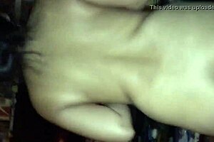 wife spreads her asscheeks to show off her ass tattoo with my name on it