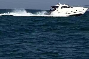 Sex On The Yacht With Curvy Cougar! So Wild!