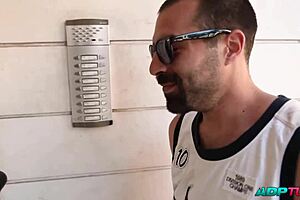 Wow, that skinny blonde loves riding and deepthroating for the first time!