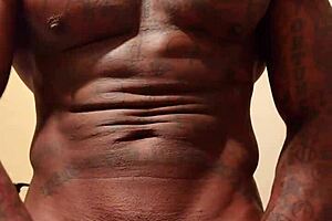 Brunette Performs Detailed Big Black Hairy Cock Worship on Hallelujah Johnson