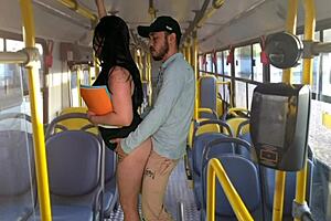 i got this student banged inside the bus in public, oh man
