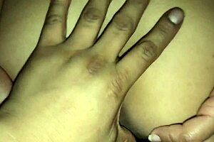 wife spreads her asscheeks to show off her ass tattoo with my name on it