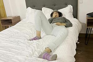 Babysitter Surprises With Fingers In Tight Spot