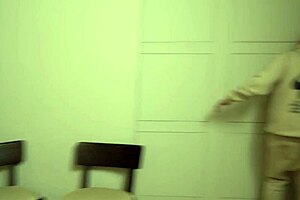 Blaze Rager Rides Big Cock Security Guard