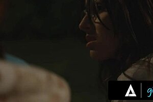 Freya Parker dumps girlfriend for Chanel Camryn lesbian pussy licking and passionate muff diving orgasm.