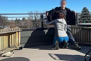 Little 18+ Redhead Slut Gives Fast Handjob And Blowjob To Friend While Boyfriend Waits Public Outdoor Rough Quickie