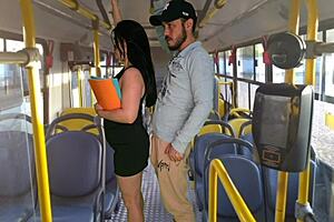 i got this student banged inside the bus in public, oh man