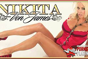 Busty Blonde Nikita Von Dominates James Jerry Kovaks?