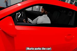 What game is chanel malibu playing with her big ass in this scene?