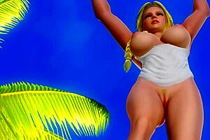 i'm helena, teasing my big ass on the beach in private paradise 13, nude close up.