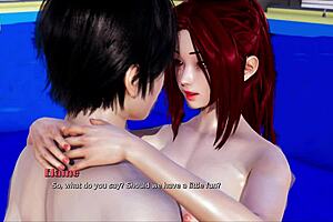 Indian couple in 69 with big tits and ass