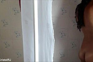 Latina Wife's Steamy Bath with Husband's Friend