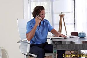 ebony teen gives stepdad's big cock head