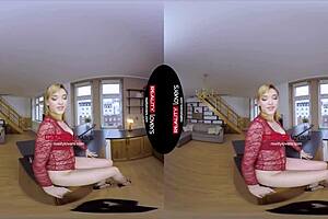 German teen Anny Aurora rides in reality porn. 😘