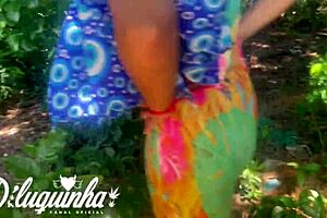 i fucked the naughty woman in public, we almost got caught by homeless peeps