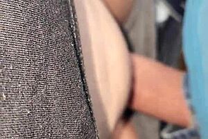 babe loves cum in panties during workout masturbation 😘