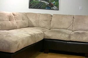 Ebony Housewife's Wet Ass Takes Messy BBC Creampie