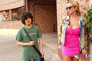 victoria vera teaches young guy how to fuck a milf 😏