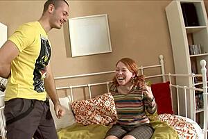 licking mommy's shaved pussy and gaping asshole in lingerie... fuck