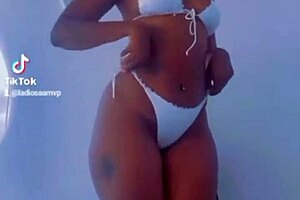 rebecca santana shines brightly in her amateur video appearance