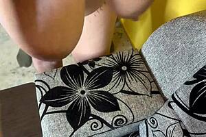 Cuckold POV: My Pregnant Wife in Amateur Threesome