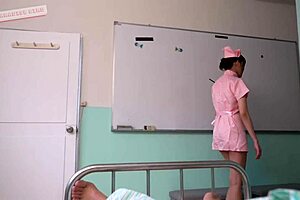 hey nurse, ready for some face fucking? let's see that pussy get pounded