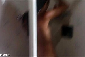 Latina Wife's Steamy Bath with Husband's Friend