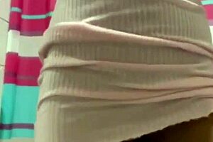 Ebony babe STRIP TEASE and having fun with my JUICY virgin chocolate pussy until I SCREAM and CREAM