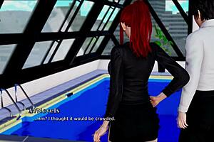 Indian couple in 69 with big tits and ass