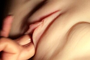 Want to see intense fingering practice on this doll?