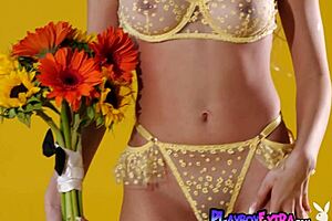 Petite Asian Teen Bunny Kelly Lu Strips And Poses Nude