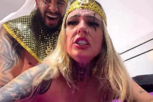 Wonderful Sensation as Cock Pulses Inside Pussy and Ass