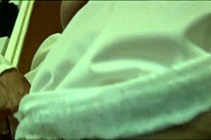 Naughty Granny Teasing Flashing