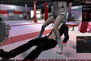 In Second Life, that monster reality chick turned out super hot