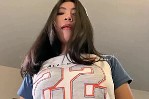 She Visits My Room Only For My Cum She Deserve It