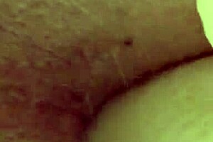 Gorgeous trans girlfriend dildos fat ass and cums ass to mouth